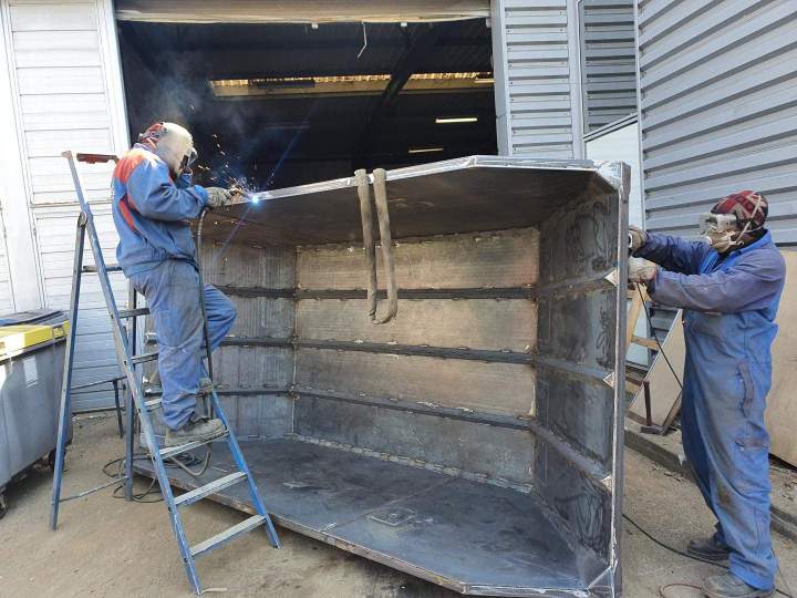 Soudage de benne Argenteuil et Villenoy